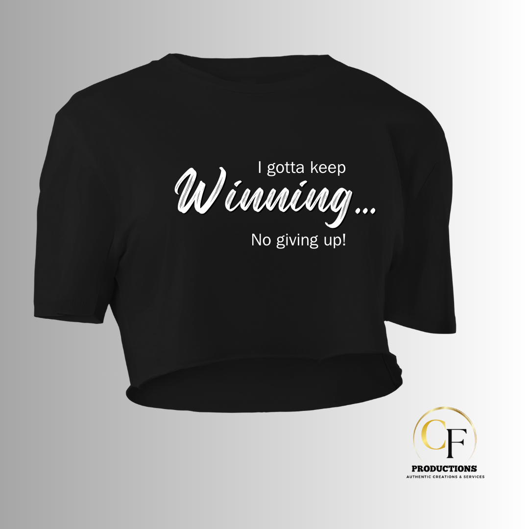 Motivational Crop Top